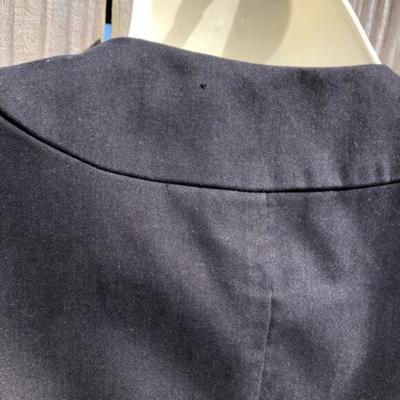 Kate Spade NWT Small Saturday Rain Trench Coat Jacket Black Wrap Top Long Sleeve - Picture 10 of 11